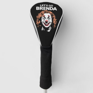 Kamala Clown Let's Go Brenda Golf Headcover
