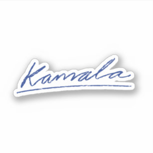 Kamala Cursive Aufkleber