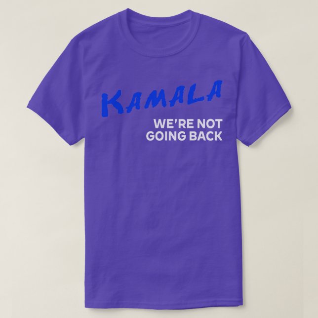 Kamala DARE ging nicht zurück HARRISWALZ 2024 TS T-Shirt (Design vorne)