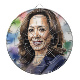 Kamala Dartboard Republikaner Trump Lover Dart Boa Dartscheibe