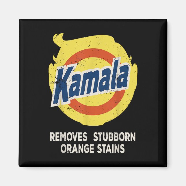 Kamala Detergent entfernt Stubborn-Orangenstadien Magnet (Vorne)