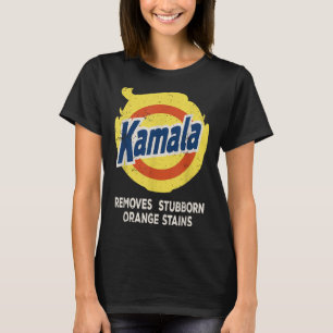 Kamala Detergent entfernt Stubborn-Orangenstadien T-Shirt