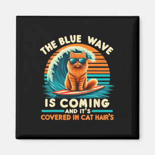 Kamala die Blaue Welle kommt und sie ist eingedeck Magnet