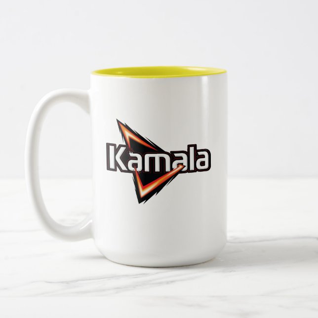 Kamala Doritos Family Pack Zweifarbige Tasse (Links)