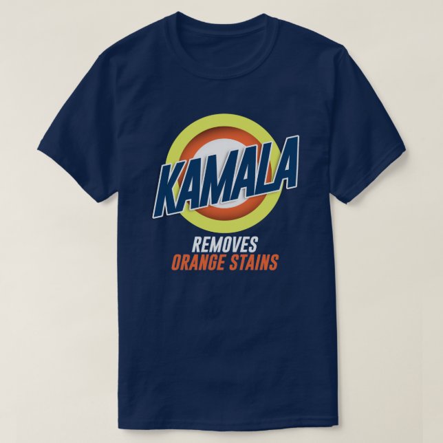 Kamala entfernt Orange Stains T-Shirt (Design vorne)