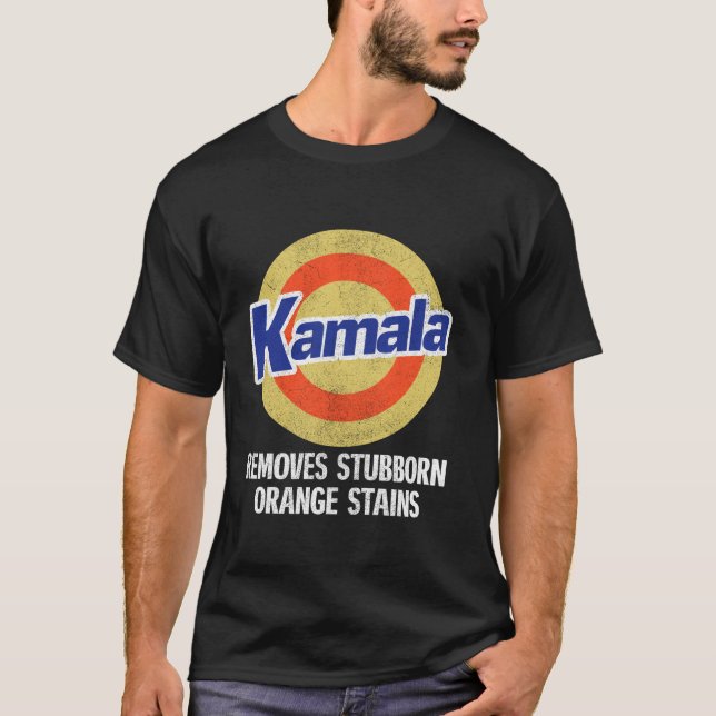 Kamala entfernt Stubborn Orange Stains Kamala Harr T-Shirt (Vorderseite)