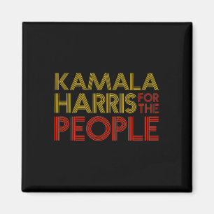 Kamala für das Volk bricht Barrieren Magnet