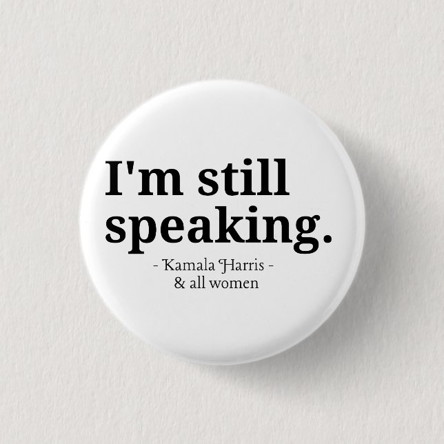 Kamala für den Präsidenten 2024, Frauenrechte Button (Vorderseite)