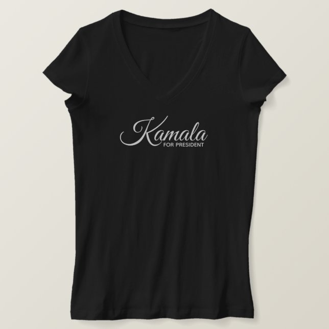 Kamala für den Präsidenten T-Shirt (Design vorne)