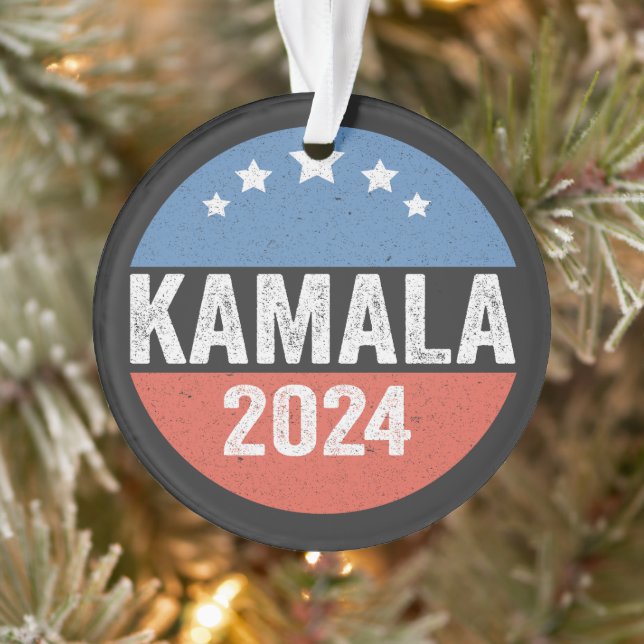 Kamala für die Wahl von Präsident Kamala 2024 Ornament (Baum)