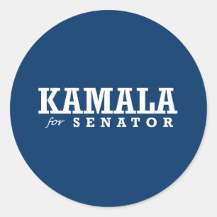KAMALA FÜR SENATOR RUNDER AUFKLEBER