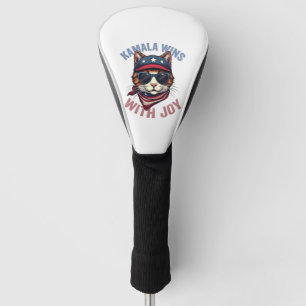 Kamala gewinnt mit Joy Harris Walz Cat lady Electi Golf Headcover