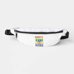 Kamala gewinnt mit Joy Retro Boho Harris Walz LGBT Bauchtasche