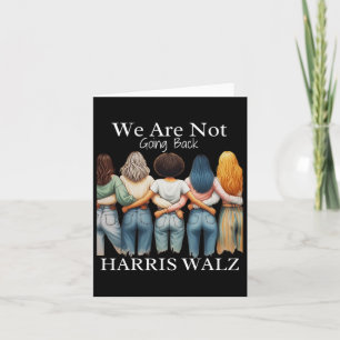 Kamala Haris Walzer 2024 Frau Präsidentin Wir gehe Karte