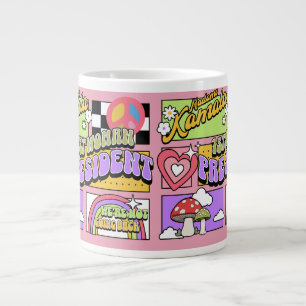 Kamala Harris 1. Frau Präsidentin Einweihung Jumbo-Tasse