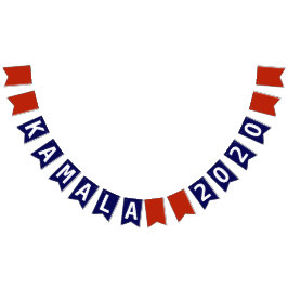 Kamala Harris 2020 Präsident Demokrat Blue Wimpelkette