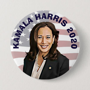 Kamala Harris 2020 Präsidentschaftskandidat Button