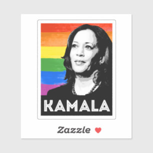 KAMALA HARRIS 2020 PRIDE POSTER AUFKLEBER