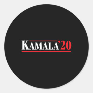 Kamala Harris 2020 Runder Aufkleber