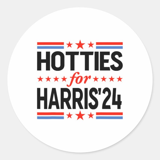 Kamala Harris 2024 1 Runder Aufkleber (Vorderseite)