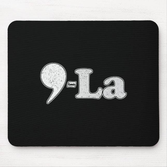 Kamala Harris 2024 47 Comma + La für Präsidentin Mousepad (Vorne)