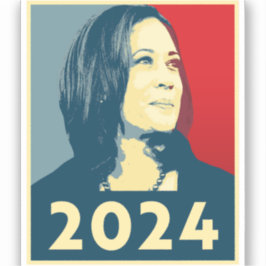 Kamala Harris 2024 Aufkleber
