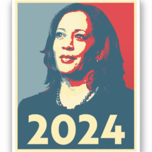 Kamala Harris 2024 Aufkleber