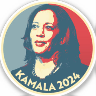 Kamala Harris 2024 Aufkleber