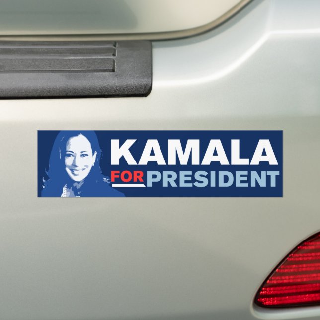 Kamala Harris 2024 Autoaufkleber (Auf Auto)