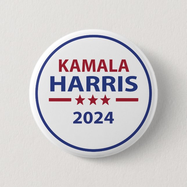 Kamala Harris 2024 Button (Vorderseite)