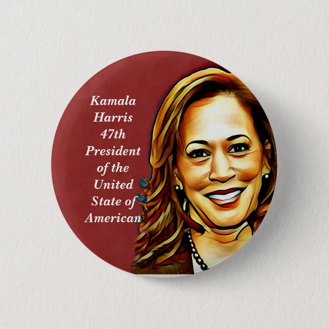 Kamala Harris-2024_ Button (Vorderseite)