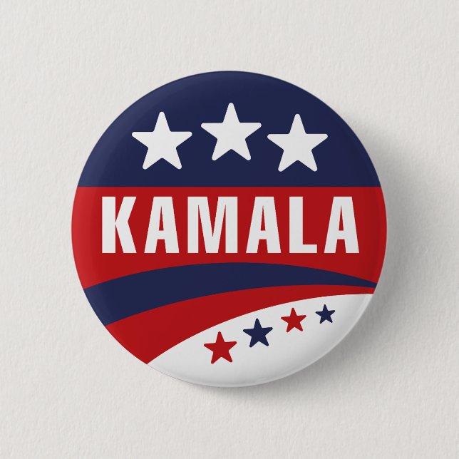 Kamala Harris 2024 Button (Vorderseite)