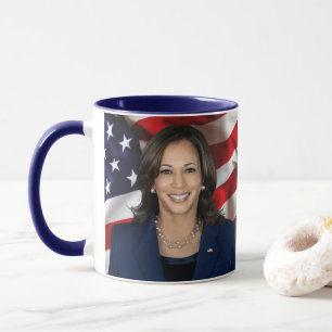Kamala Harris 2024 Cooles sammlungsfähiges Foto Tasse