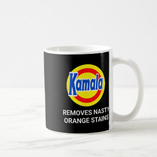 Kamala Harris 2024 entfernt Ekligen Orangenhahn Kaffeetasse
