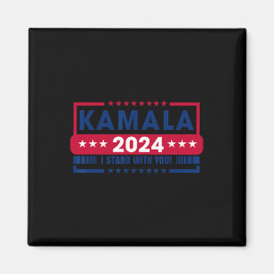 Kamala Harris 2024 Frau Präsidentin Kamala 47 USA Magnet