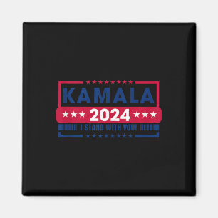 Kamala Harris 2024 Frau Präsidentin Kamala 47 USA Magnet