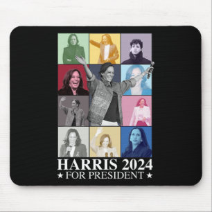 Kamala Harris 2024 Frau Präsidentin Wahldemokratin Mousepad