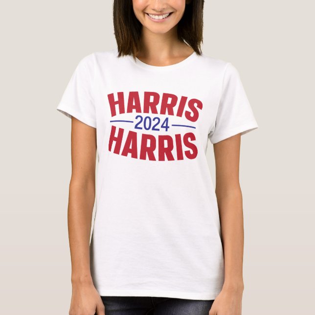 Kamala Harris 2024 für das Amt des Präsidenten Tim T-Shirt (Vorderseite)
