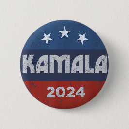 Kamala Harris 2024 für den Präsidenten Button