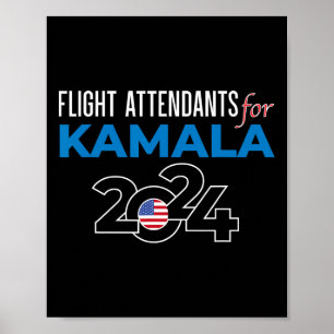 Kamala Harris 2024 für den Präsidenten Poster