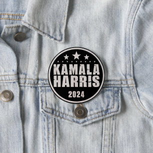 Kamala Harris 2024 für die Präsidentschaftswahl Button