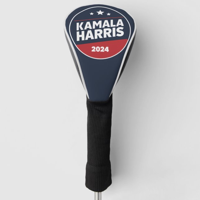 Kamala Harris 2024 für die Präsidentschaftswahl Golf Headcover (Vorderseite)