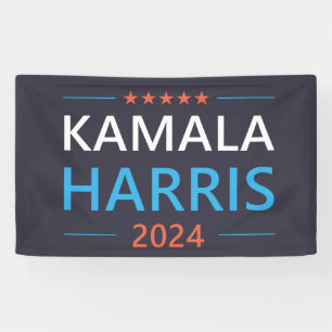 Kamala Harris 2024 für Präsident Banner