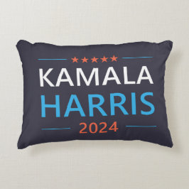 Kamala Harris 2024 für Präsident Dekokissen