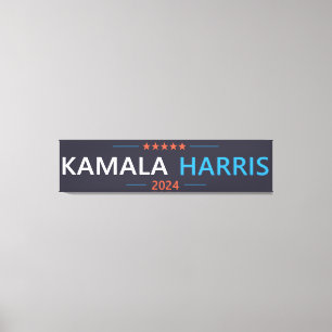 Kamala Harris 2024 für Präsident Leinwanddruck