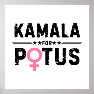 Kamala Harris 2024 für Präsident POTUS Poster