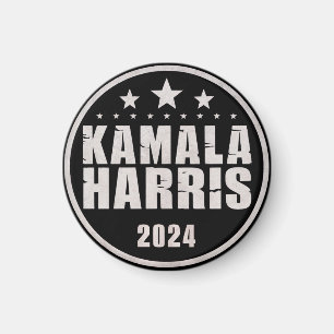 Kamala Harris 2024 Für Präsident Retro-Wahl Magnet