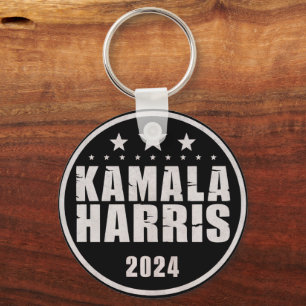 Kamala Harris 2024 Für Präsident Retro-Wahl Schlüsselanhänger