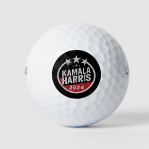 Kamala Harris 2024 Für Präsident Retro-Wahlkampagn Golfball