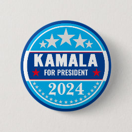 Kamala Harris 2024 für President Button